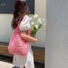 Women Straw Bag Hollow Tote Bag Shoulder Bag Fashion Shopping Bags Handbag