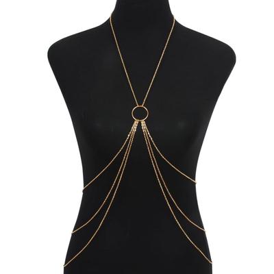 Body Chain Accessories, European and American Sexy Fashionable Simplicity, Multi-layer Chain, Nightclub Beach Full Body Chest Chain