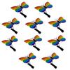 10Pcs/Set Portable Butterfly Hair Clip 3D Butterfly Hair Accessory  Dance Event