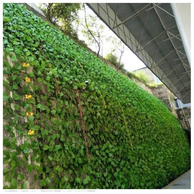 Realistic Artificial Grape Vine Leaves Ceiling Decor Faux Ivy Plants Greenery