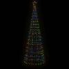 VidaXL LED Christmas Tree with Tips 570 Colorful LEDs 300 Cm, Christmas Decoration, LED Light, Christmas Light 358106