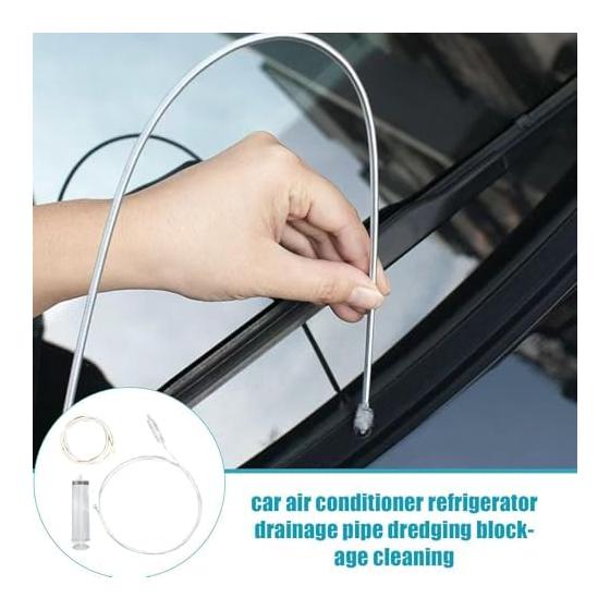 Pipe Cleaner - Long Drain Cleaning Tool | Flexible Drain Unclog Wire for Sinks, Refrigerators, Aquariums, Car Air Conditioners | Home Plumbing