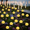 Solar Crystal Ball String Lights IP65 Waterproof 8 Modes RGB Outdoor Garden Wedding Party Decoration Garland Fairy Light