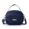 Mini Nylon Crossbody Phone Bag for Women Fashion Grid Pattern Small Shoulder Bag with Coin Purse Zero Wallet