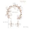 Hair Accessories Piano Recital Head Dress Girls Children Handmade Arrangement Hair Ornament [MajuMaju] (B) (PHD18)