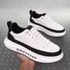 Fashion Thick Bottom Men's Vulcanize Shoes New Fashion Male Sneakers Comfort Lightweight Casual Leather Shoes Outdoor Walking Footwear