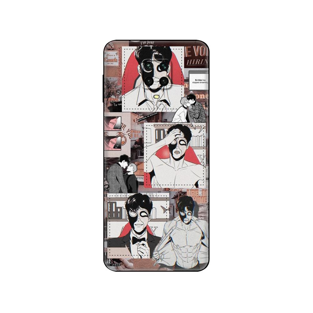 Black Tpu Case For Xiaomi Redmi 7A 8 8A 9 9A 9C Case Redmi Note 8T 8 Pro T Note 9 9S 9Pro Case Fashion Yaoi BJ Manga Alex Luxury