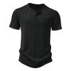 T-shirt a righe manica corta da uomo T-shirt estiva tinta unita da uomo Tendenze Top aderenti