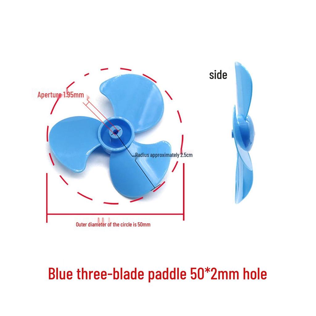 Cross-border DIY Remote Control Boat Model Motor & Propeller Set for Wind Power