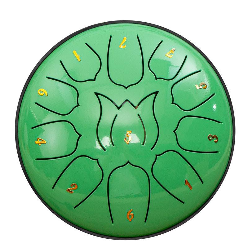 Notes 11 Rain Chime Drum Steel Tongue Drum Music Instrument Tool Educational