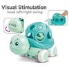 Press and Go Baby Car Toy Friction Powered Crawling Toy Inertia Pull Back Car  for 1-3 Years Old
