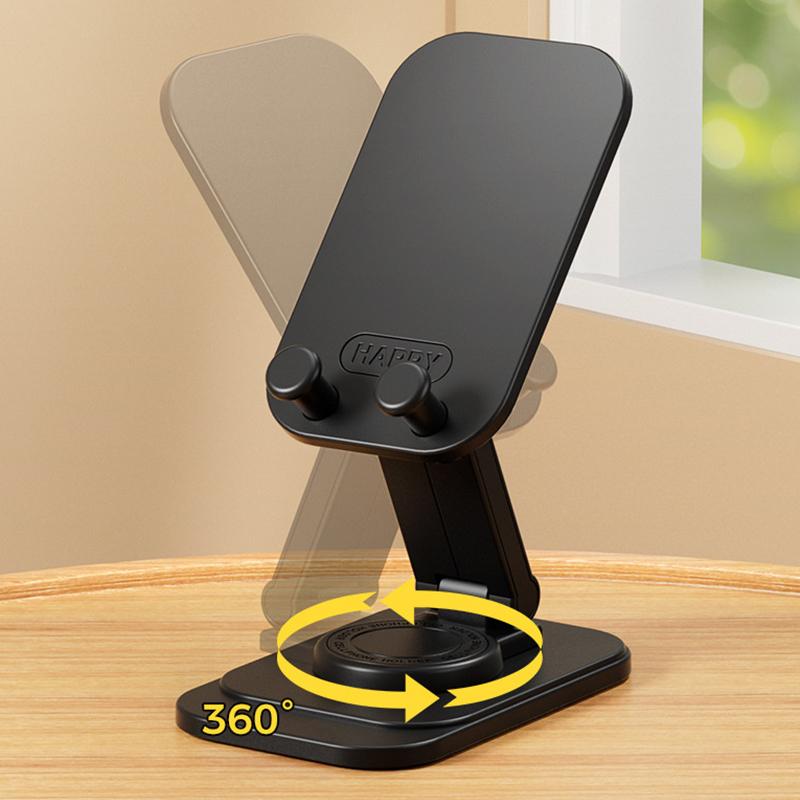Foldable 360 Degree Rotation Desktop Mini Phone Holder Height Adjustable Cellphone Tablet Stand Bracket Support For Iphone
