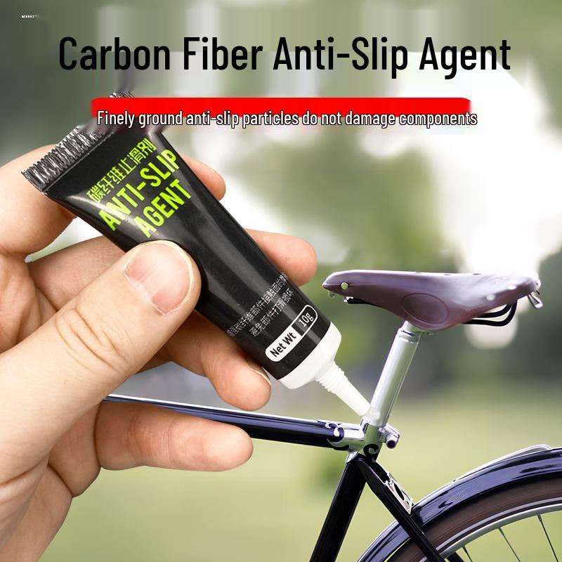 Anti-Slip Agent for Mountain Bike Carbon Fiber Seatpost, Handlebar, and Frame