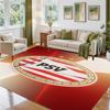 PSV Eindhoven FC Design Crystal Velvet Rug Soft Decorative Mat for Bedroom Entrance