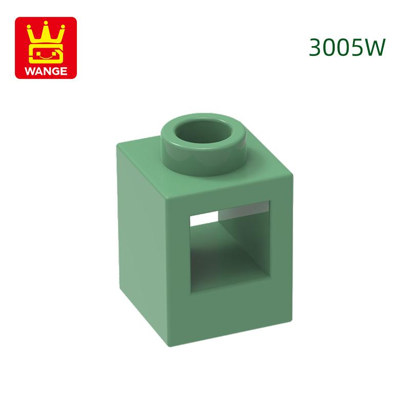 

253Pcs/lot 3005W Thick Figures 1*1 Dot Featuring 2 Holes Brick Moc Colour Accessories Works With featuring Block DIY Children Toy Assembly about 253pcs