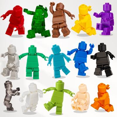 A Figurine Building Blocks with a Size of 1.77 Inches Movable Joints and Multiple Colors To Choose from Festival Gift