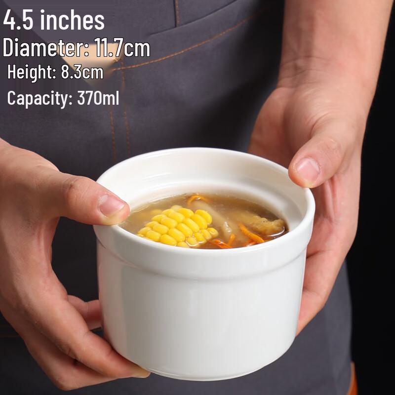 Zhaoran Ceramic Double-Boiler Stew Pot