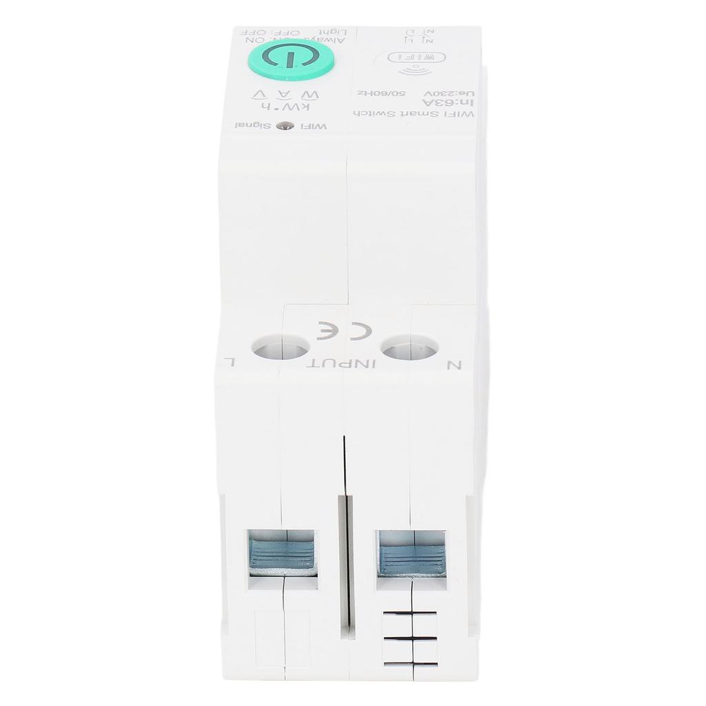 AC230V Circuit Breaker Din Rail WIFI Leakage Protection 2P 63A Cell Phone Remote Control Switch for 
