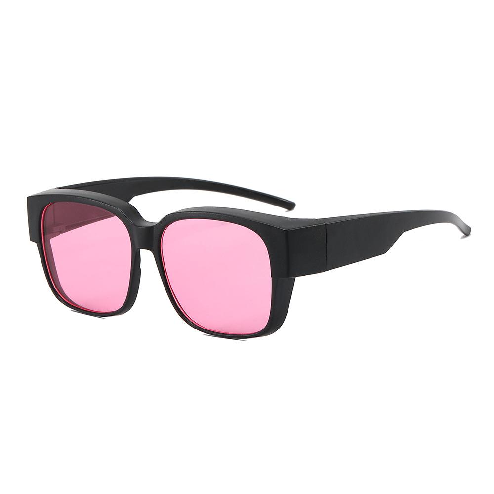 New Retro Square Large Frame Women Sunglasses UV400 Protection Trendy Personality Brand Outdoor Leisure Unisex