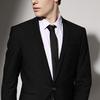 Black Colors Skinny 5CM Men's Necktie Polyester Ties For Man Striped Dots Solid Jacquard Cravat Business Party Corbatas