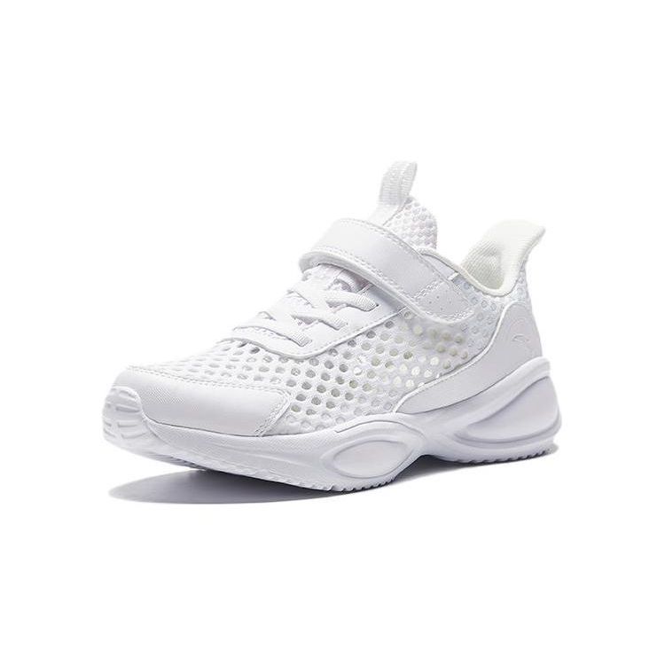 Anta Comfortable Daily Non-Slip Shock Absorbing Low-Top Kids Running Shoes Kids sneaker White 332325522S-1