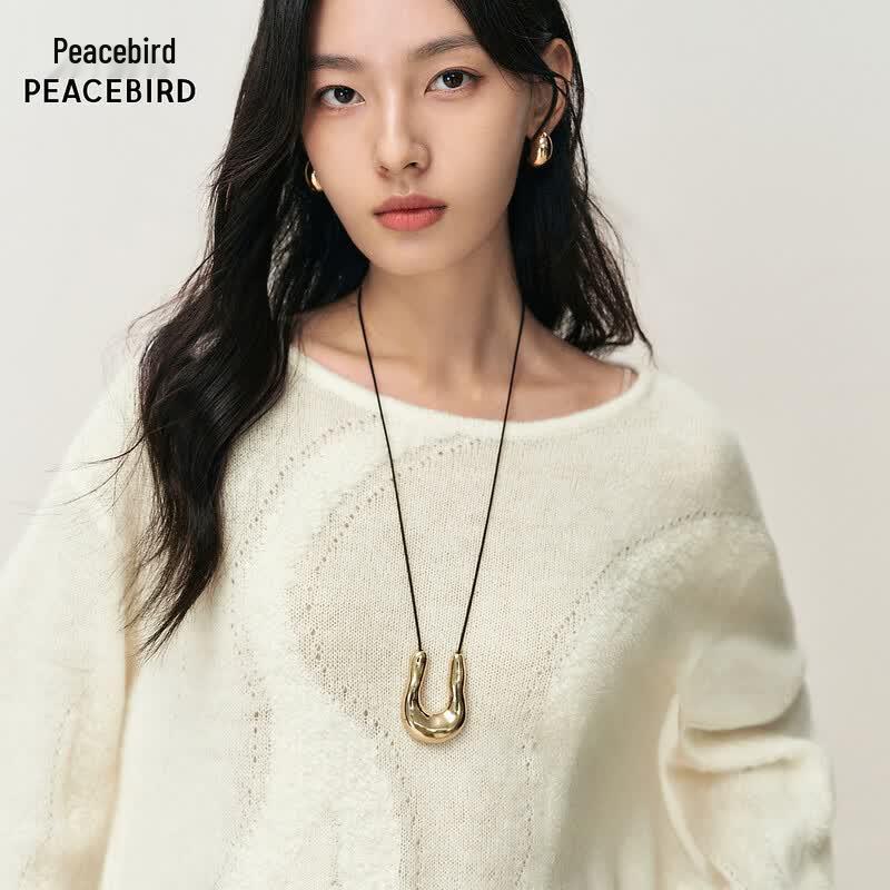 Peacebird A1EEF4712 Knit Pullover