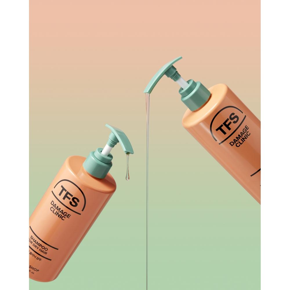 Daiso The Face Shop Damage Clinic Shampoo 380 Ml