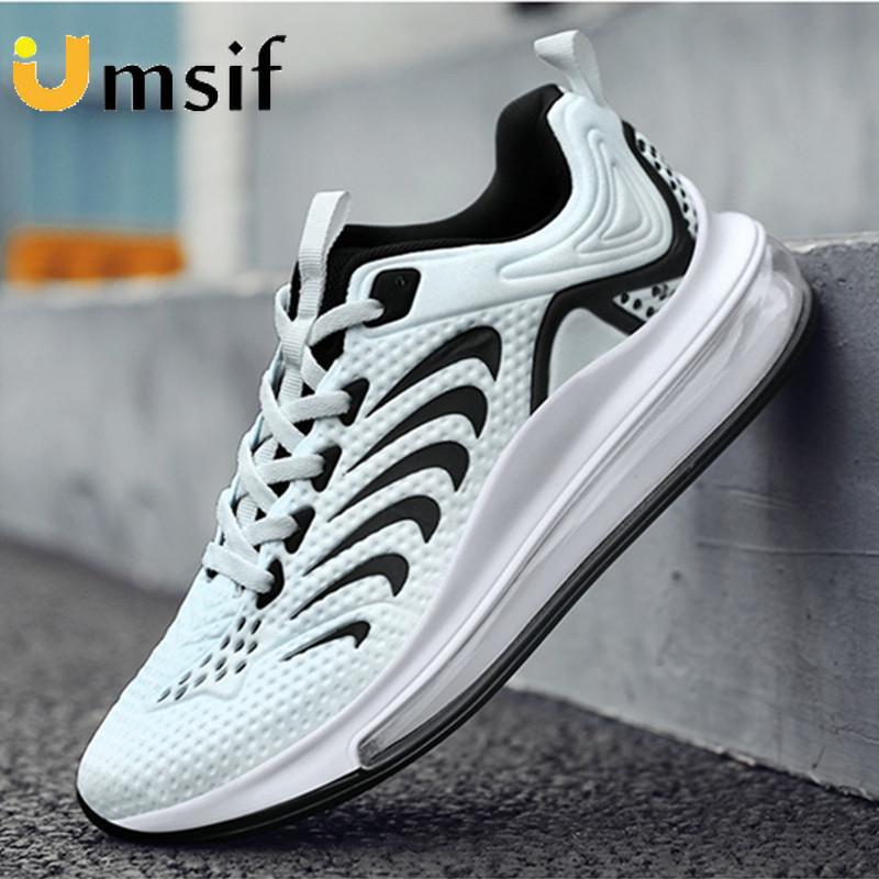 Neue Frühjahr männer Sport Schuhe Männer der Schock Absorbieren Laufschuhe Atmungsaktive Casual Große Größe Luftpolster Schuhe