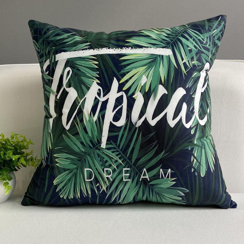 Nordic People Resemble Checkered Digital Printing Short Plush Pillow Covers For Car Sofa Office Cushion Cover Home Goods