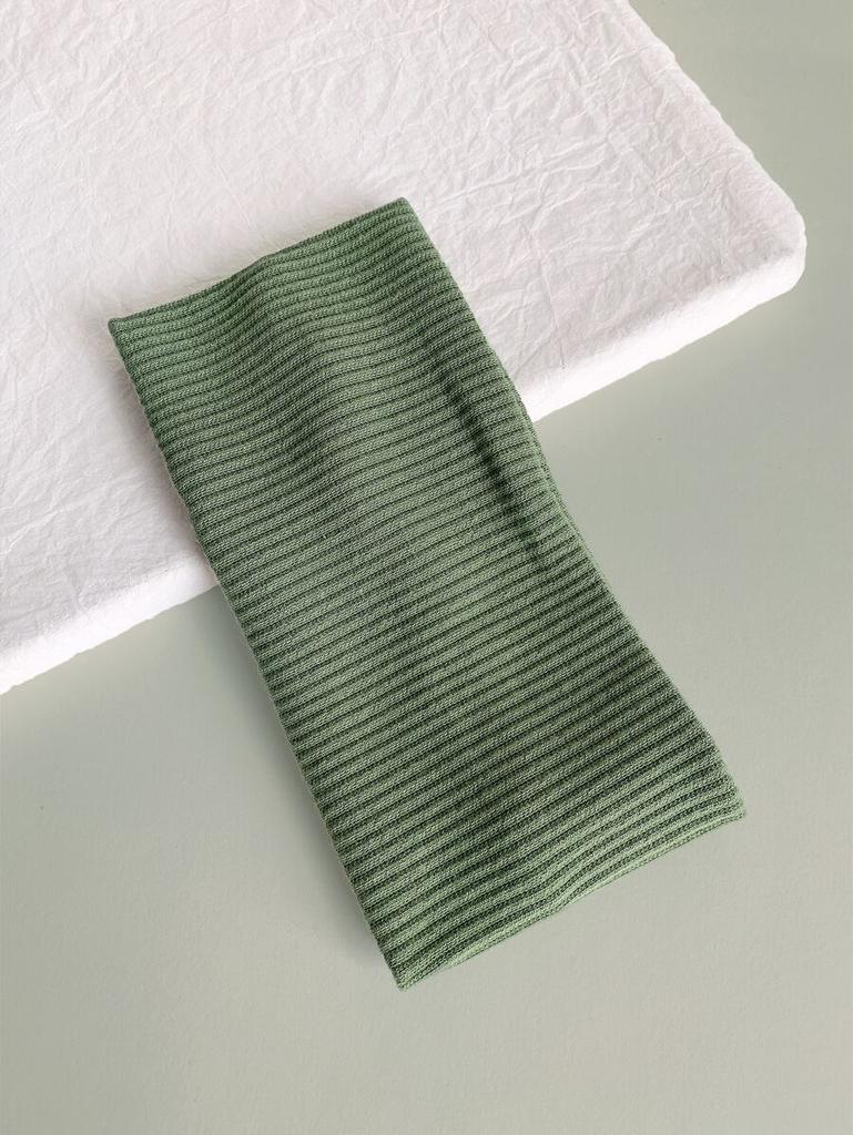 1 stk Minimalistisk Strikket Pannebånd, College Casual Sports Hodebånd Allsidige Tilbehør For Menn & Kvinner, Helårsbruk, Hårtilbehør