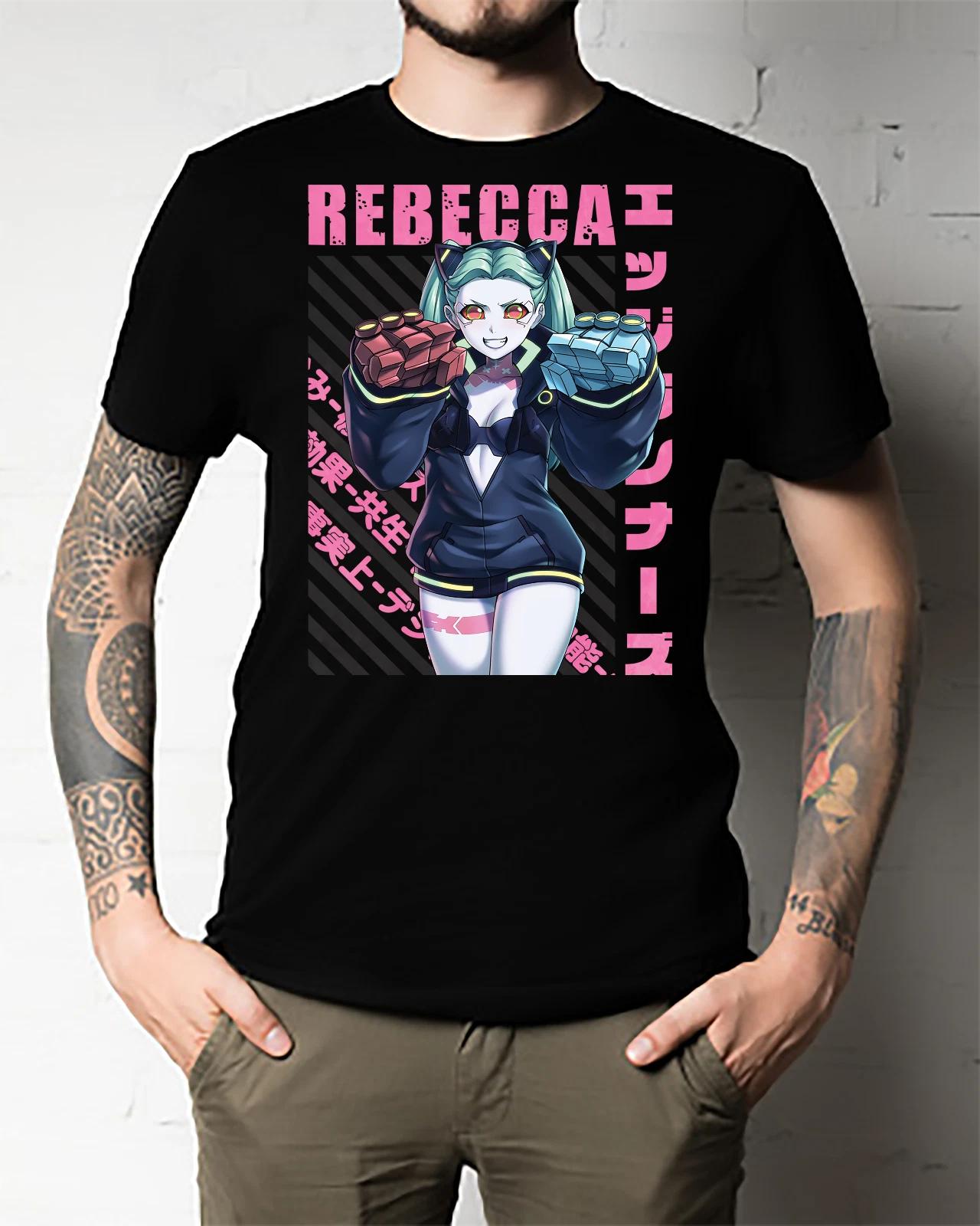 Men s and Women s T-shirts REBECCA Edgerunners Essential S