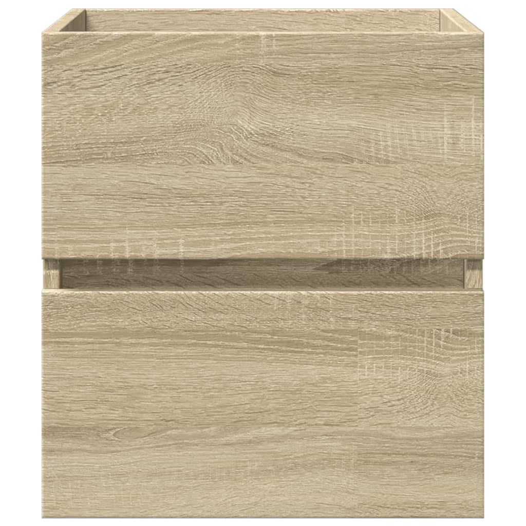 Bathroom Vanity Cabinet in Sonoma Oak 41 x 38.5 x 45 cm Particleboard