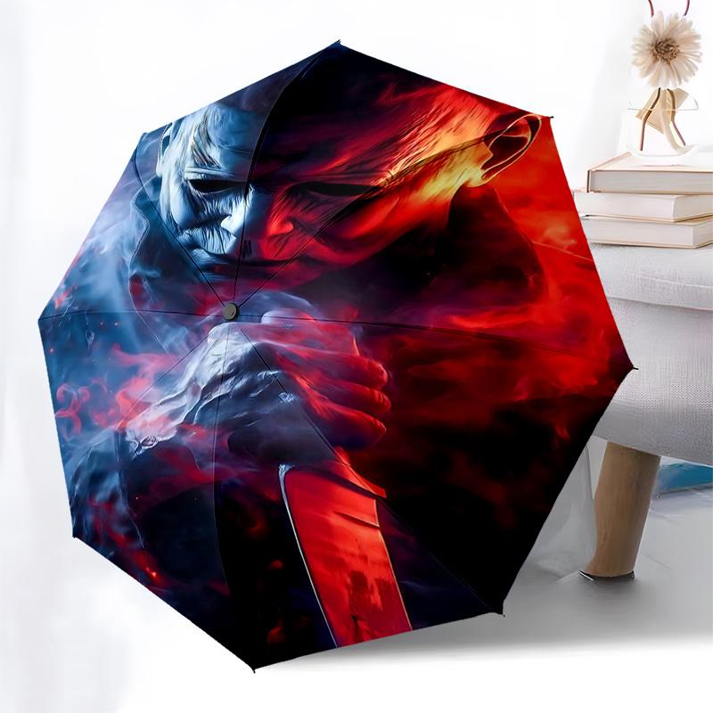 Anime Character Umbrella: Automatic Opening/Closing, Foldable Design, 8-Rib Iron Frame, Perfect Gift for Fans and Travelers0104345a