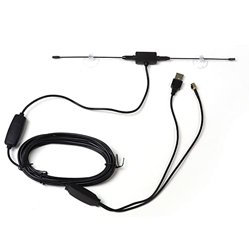 

Антенна, Автомобильная ТВ-антенна, Цифровая эфирная антенна, На присоске, Дипольного типа, Разъем SMA, Высокая чувствительность, Встроенный усилитель, VHF, UHF,