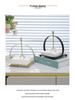 Luxury Crystal Tissue Holder: Elegant Metal Stand for Home or Office Decor