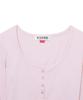 YOUHEE Lace Layered Long Sleeve_Pink