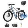 BURCHDA Vélo Électrique X27 Pic 1500W 48V 17.5Ah Batterie Amovible Autonomie 80KM 27.5" VAE Tout-Terrain pour Adultes