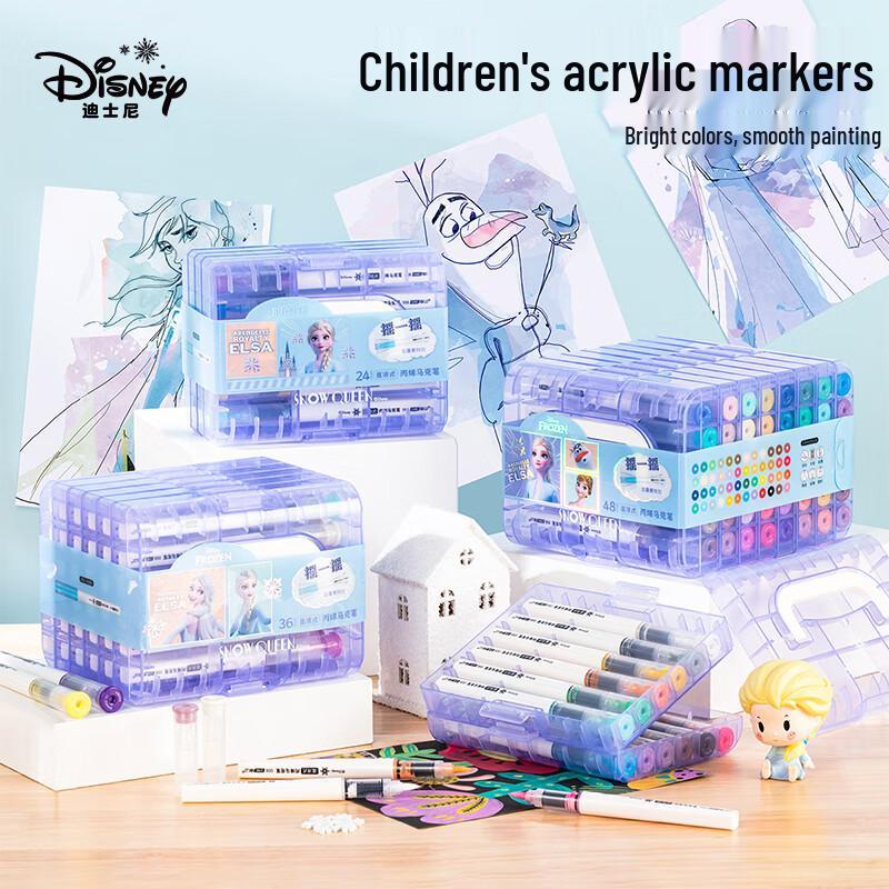 Disney Quick-Dry Waterproof Acrylic Marker Pen Set