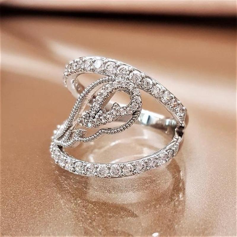 

Милое женское кольцо с крыльями ангела и белым цирконием, уникальный стиль, роскошные обручальные кольца, обещание помолвочных колец для женщин 10