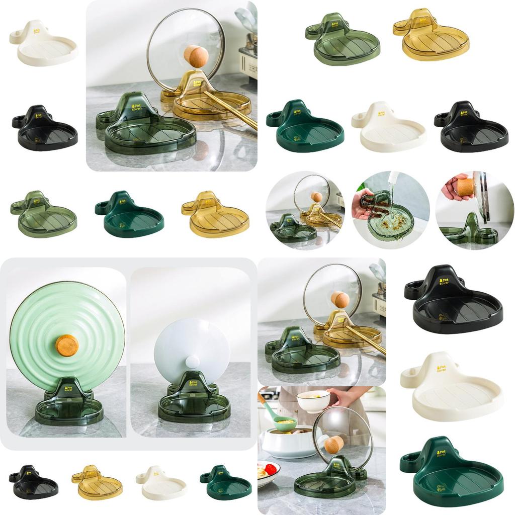 Küchenmuschel Topfdeckelhalter Stilvoller und platzsparender Organizer für den Heimgebrauch