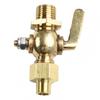 Brass Petcock 1/8"-1/4" Fuel Tap Suitable for Vintage Motorcycles