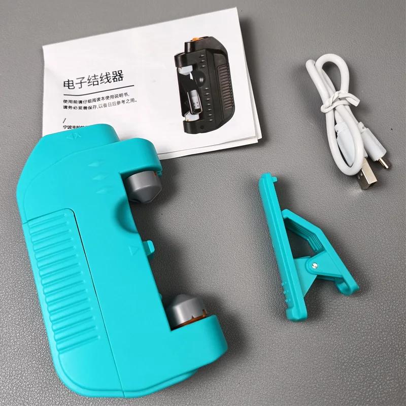 Electric Fishing Line Knotter Quick Assist Luya Fish Hook Line GT Electric Knotter Fishing Reel Fishing Gear Accessories