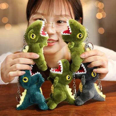 Kleiner Dinosaurier Plüschtier Schlüsselanhänger Plüsch Dino Figuren Für Kinder Partygeschenke Mitgebsel Osterkorb Füller