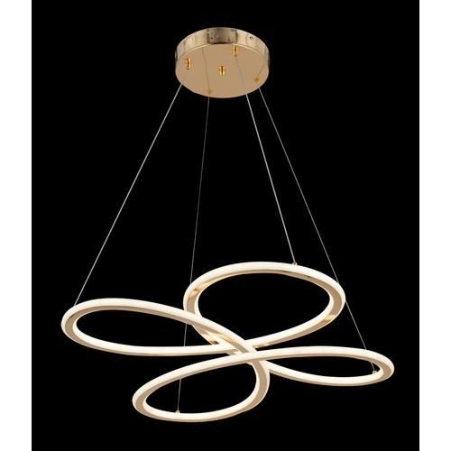 

Luna Lighting Золотая желтая светодиодная люстра Светодиодная подвесная лампа Люстра