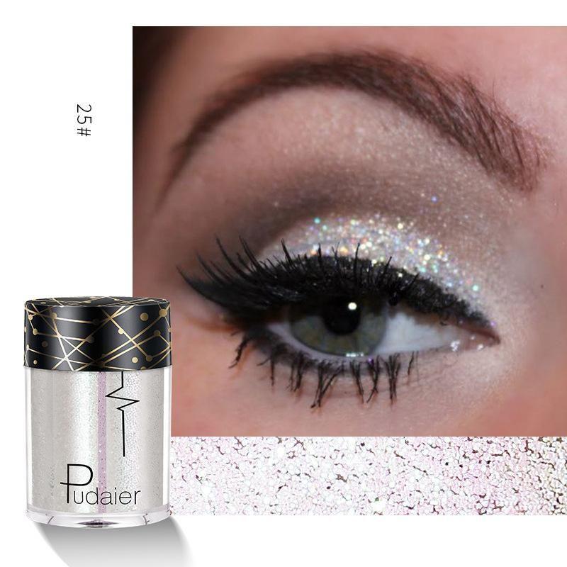 36-color Glitter Eyeshadow for Women Wholesale Brightening Single-color High-gloss Starry Sky Eyeshadow