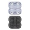 Diy Animal Handwork DIY Ice Creams Molds Silicones Popsicles Cheese Stick Molds with Lid Cake Stick Molds 4-link