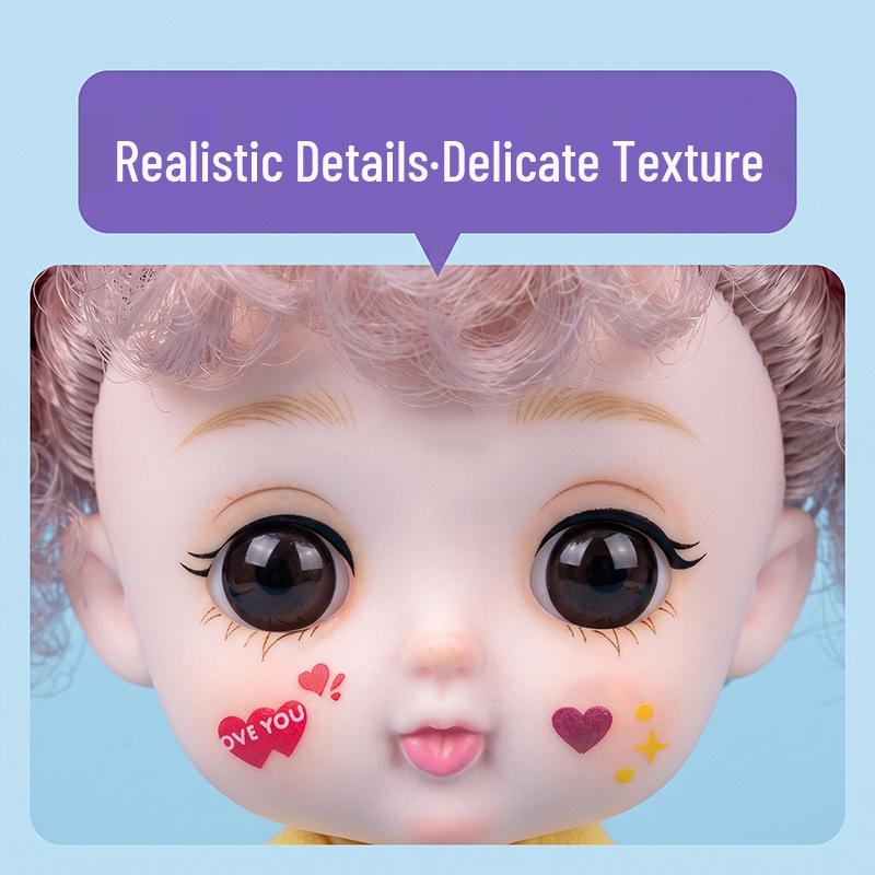 15cm BJD Lolita Doll Mobile Phone Pendant Toy - Trendy Birthday Gift for Girls