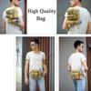 Tactical Men Waist Pack Nylon Hiking Water Bottle Phone Pouch Outdoor Sports Hunting Climbing Camping Belt Bag