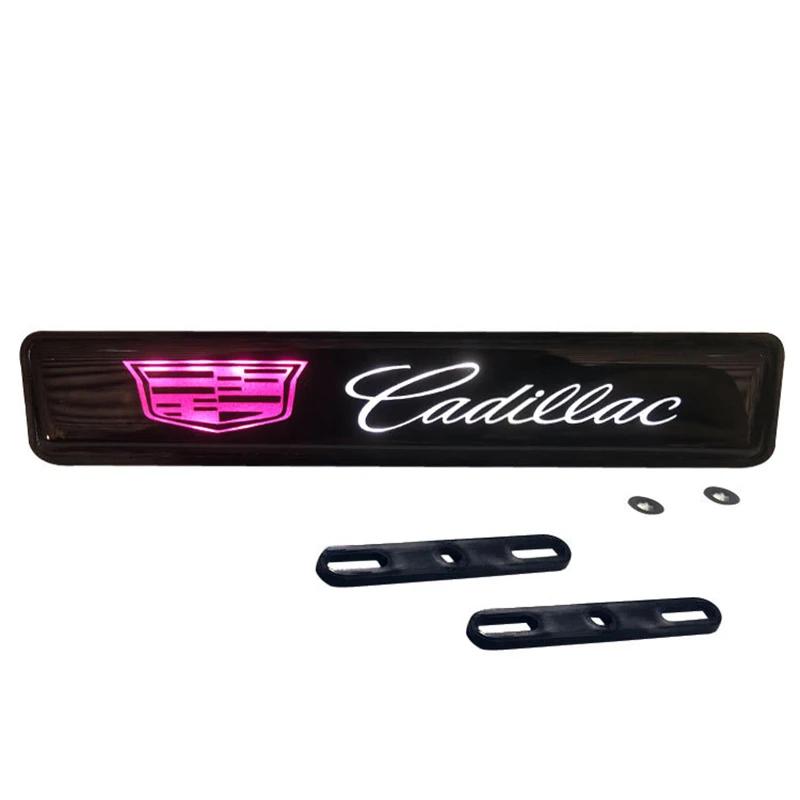 LED Car Front Grille Emblem Light Decoration For Cadillac Tiburon ATS BLS CT4 CT5 CTS EXT SLR SRX XT6 XTS Escalade Deville DTS