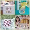10Pcs 10 Styles PVC DIY Heat Transfer Paper for UV Sublimation Cup Mixed Shapes 240x110mm 1pc/style